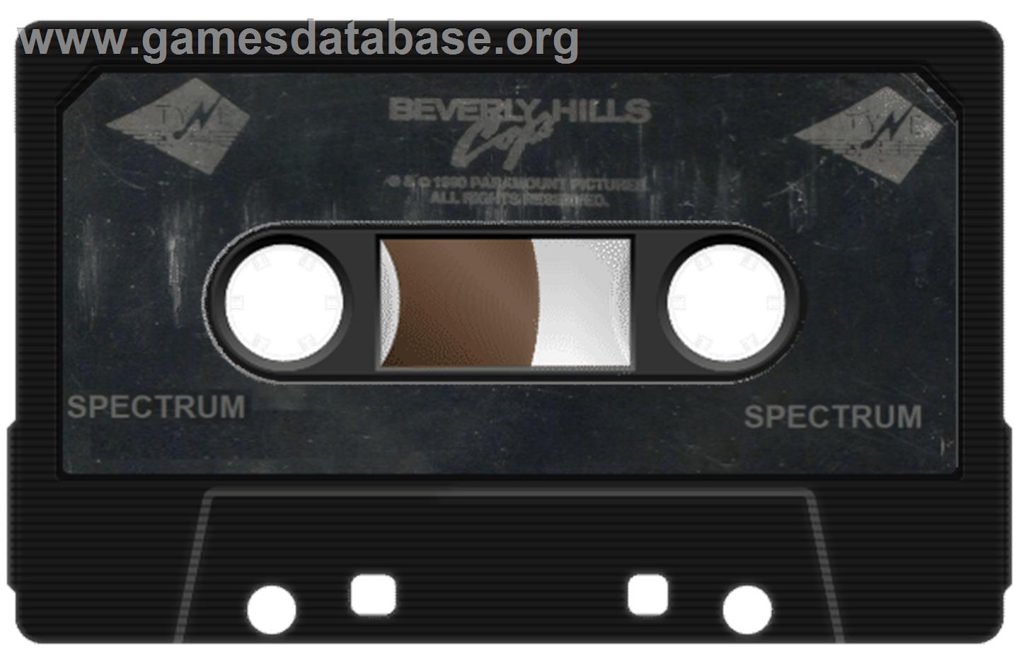 Beverly Hills Cop - Sinclair ZX Spectrum - Artwork - Cartridge