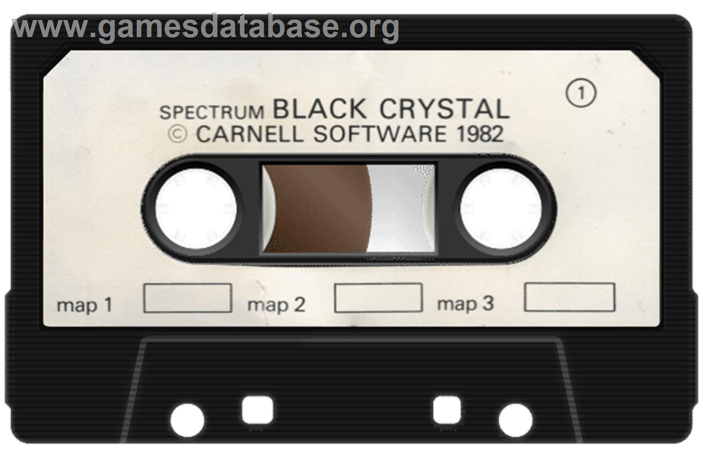 Black Crystal - Sinclair ZX Spectrum - Artwork - Cartridge