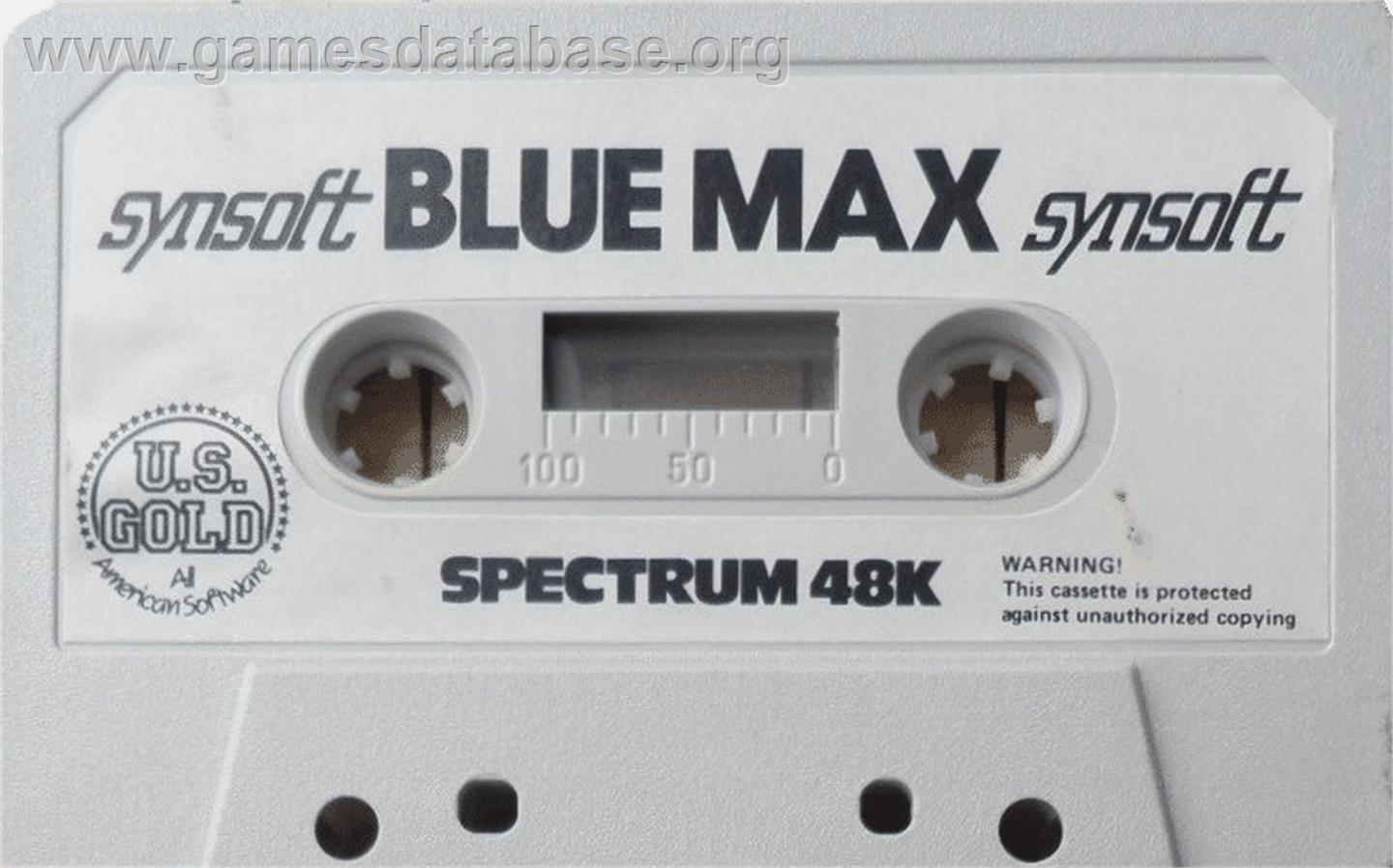 Blue Max - Sinclair ZX Spectrum - Artwork - Cartridge