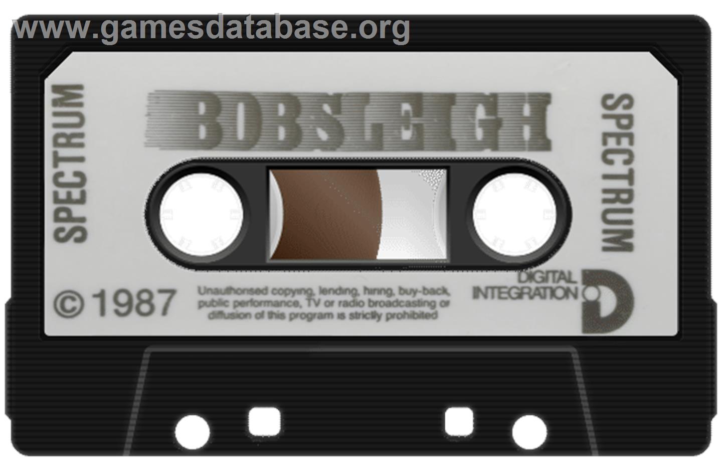 Bobsleigh - Sinclair ZX Spectrum - Artwork - Cartridge