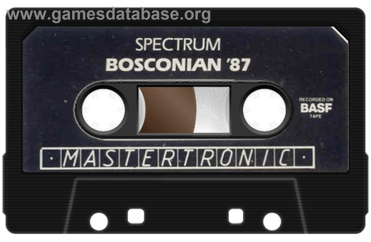 Bosconian '87 - Sinclair ZX Spectrum - Artwork - Cartridge