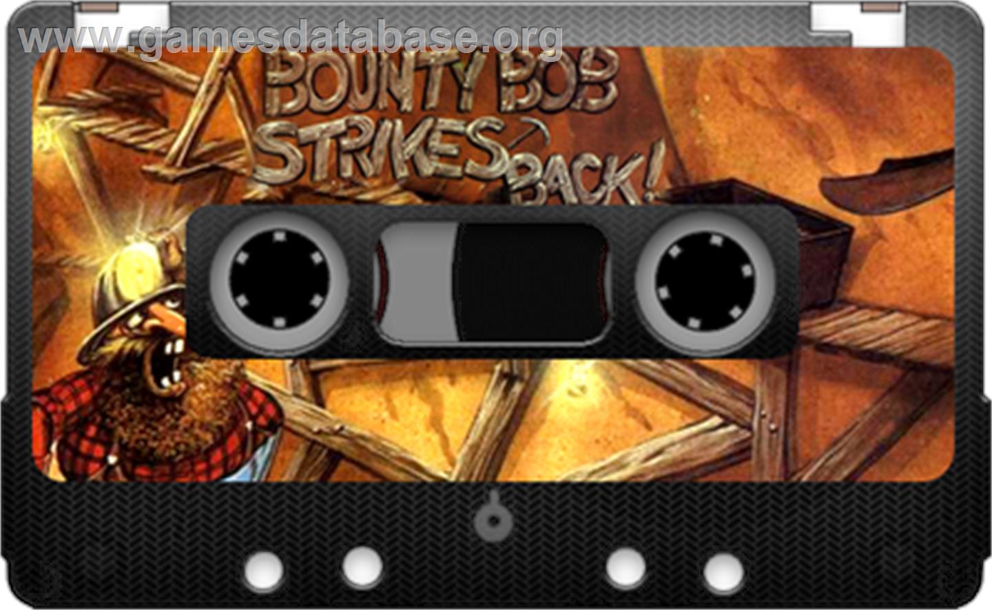 Bounty Bob Strikes Back! - Sinclair ZX Spectrum - Artwork - Cartridge