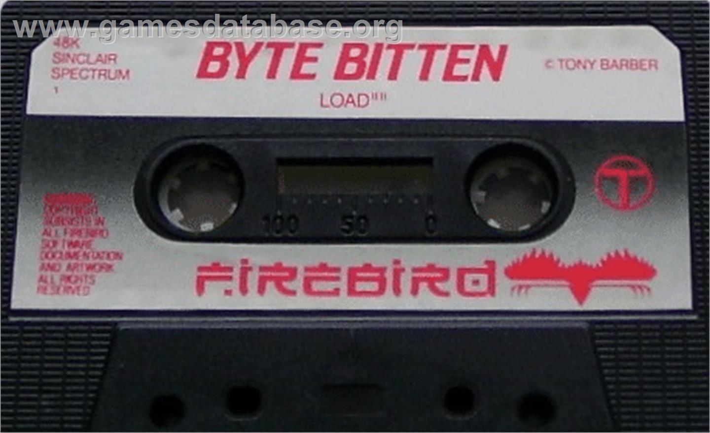 Byte Bitten - Sinclair ZX Spectrum - Artwork - Cartridge