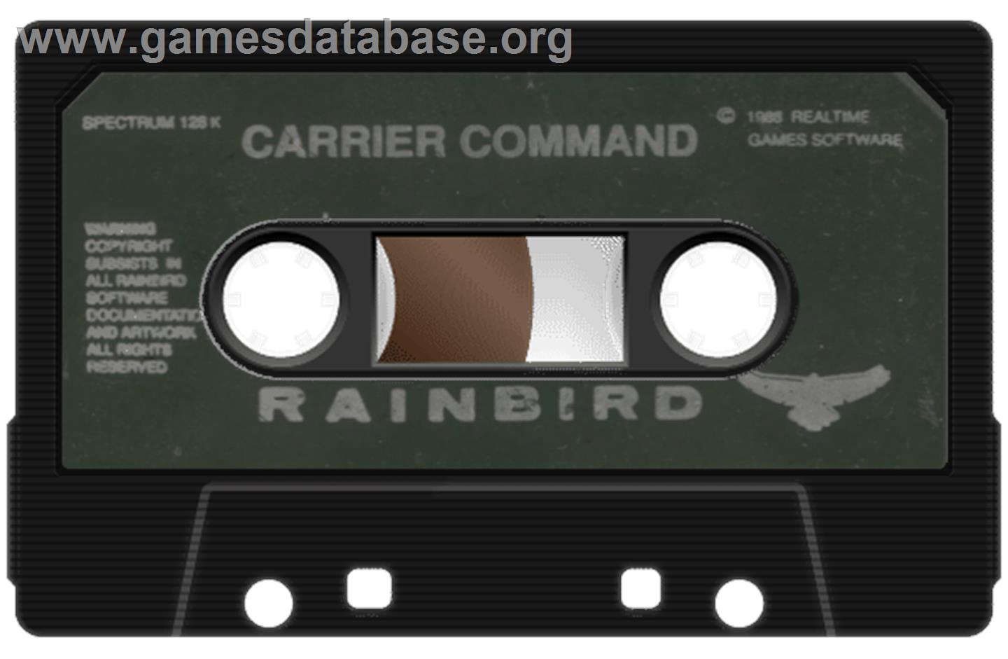 Carrier Command - Sinclair ZX Spectrum - Artwork - Cartridge
