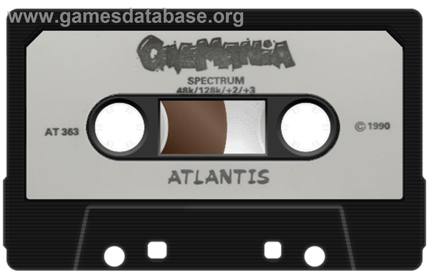 Cavemania - Sinclair ZX Spectrum - Artwork - Cartridge