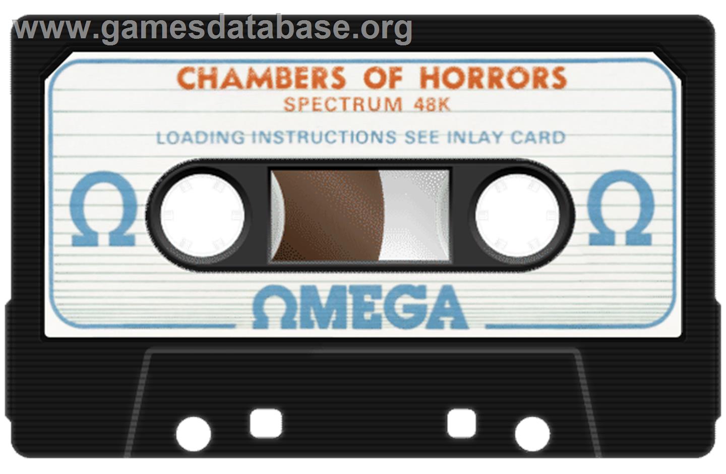 Chambers Of Horrors - Sinclair ZX Spectrum - Artwork - Cartridge