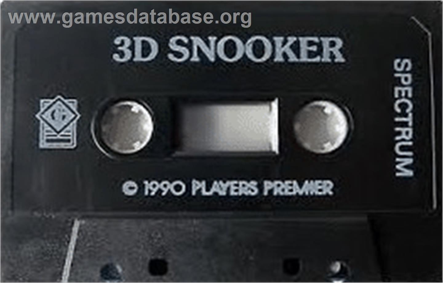 Championship 3d Snooker - Sinclair ZX Spectrum - Artwork - Cartridge