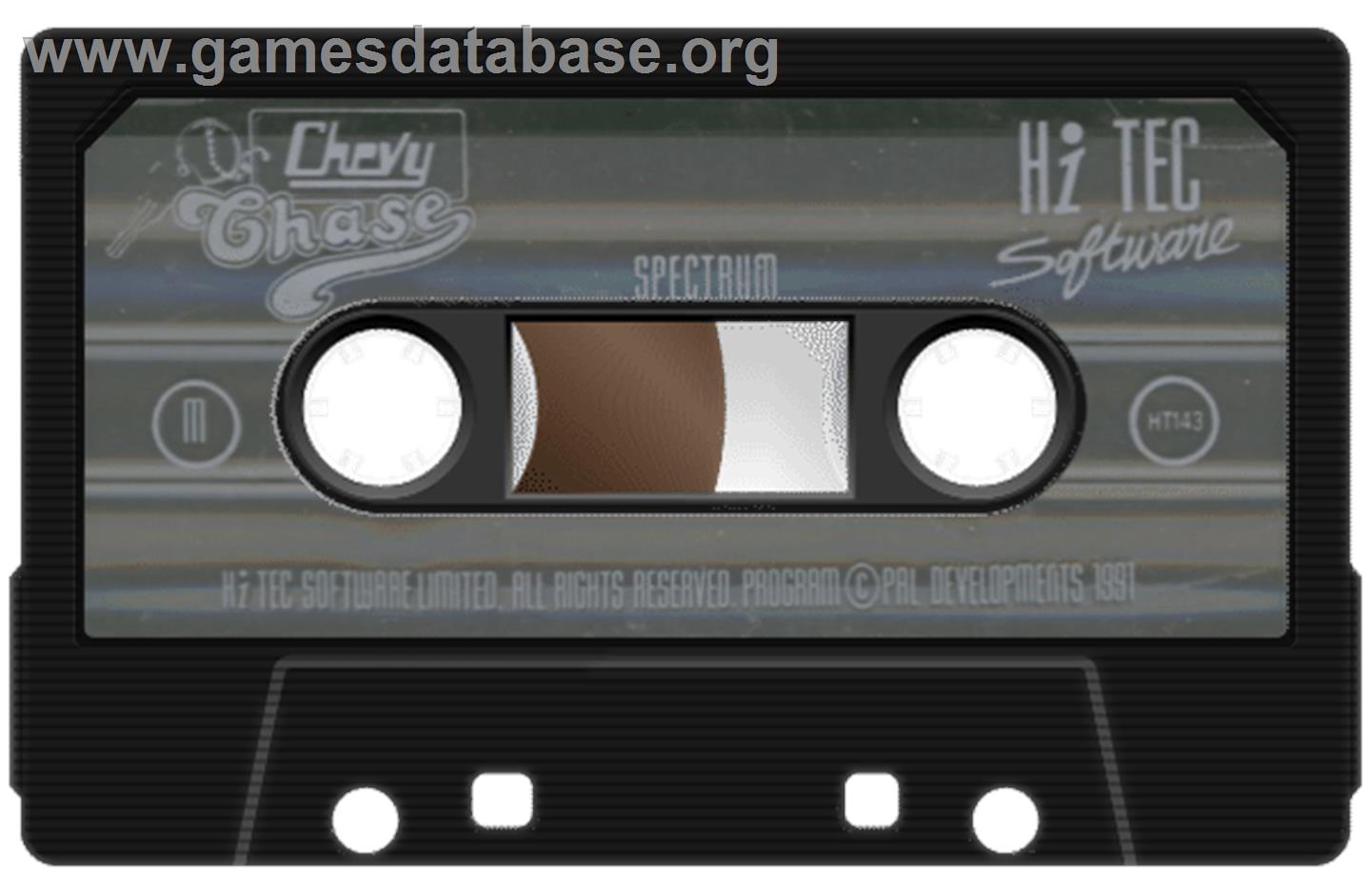 Chevy Chase - Sinclair ZX Spectrum - Artwork - Cartridge