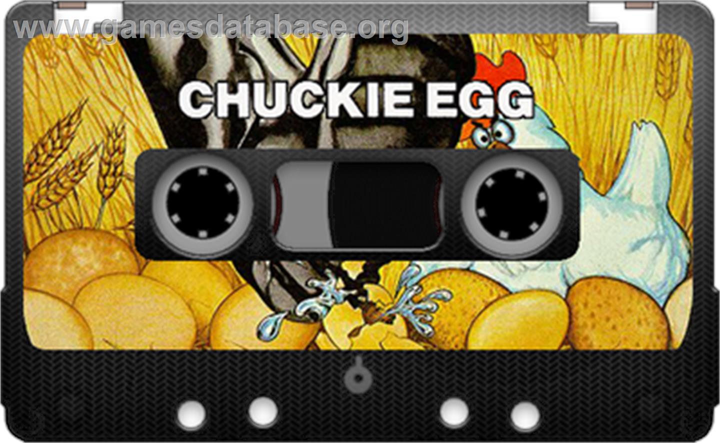 Chuckie Egg - Sinclair ZX Spectrum - Artwork - Cartridge