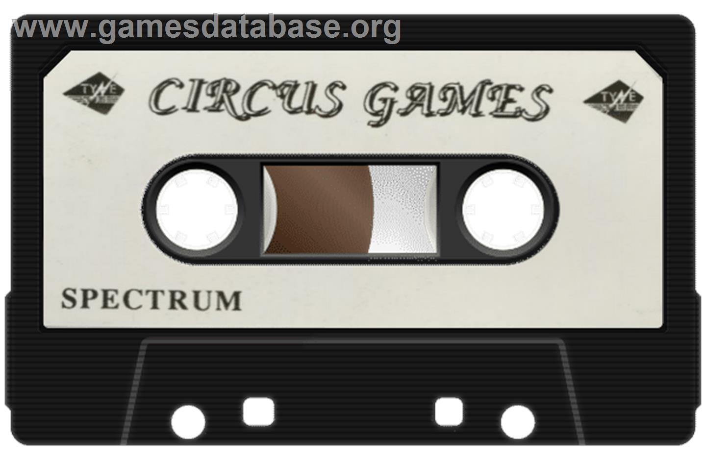 Circus Games - Sinclair ZX Spectrum - Artwork - Cartridge