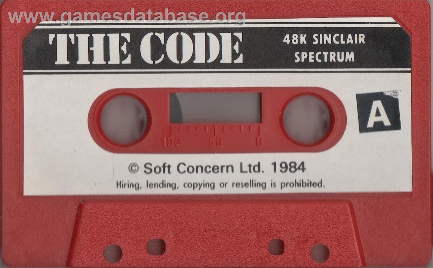 Code - Sinclair ZX Spectrum - Artwork - Cartridge