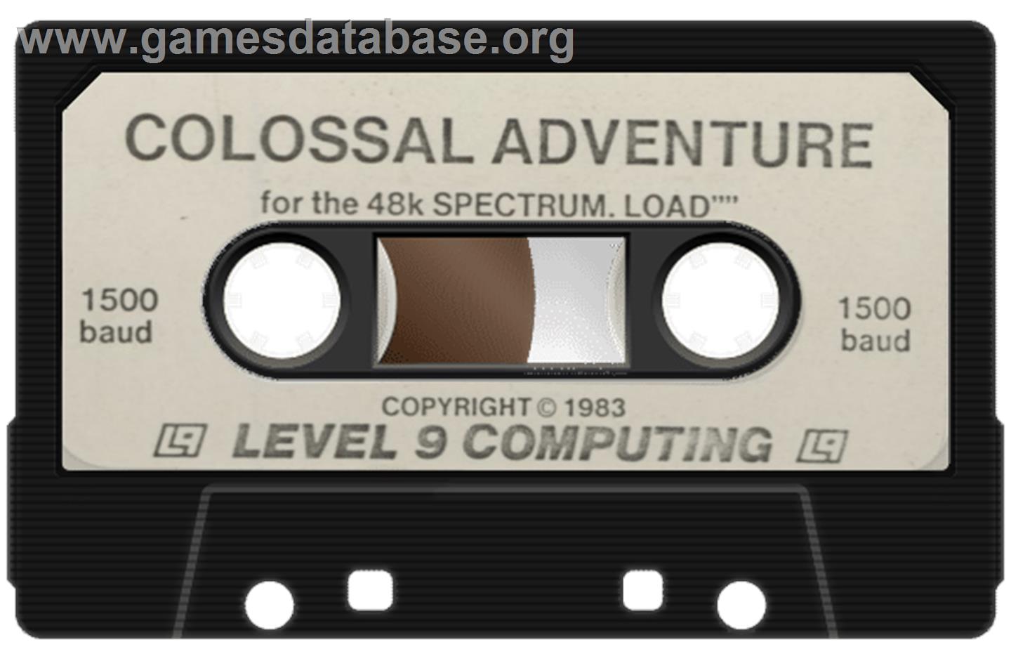 Colossal Adventure - Sinclair ZX Spectrum - Artwork - Cartridge