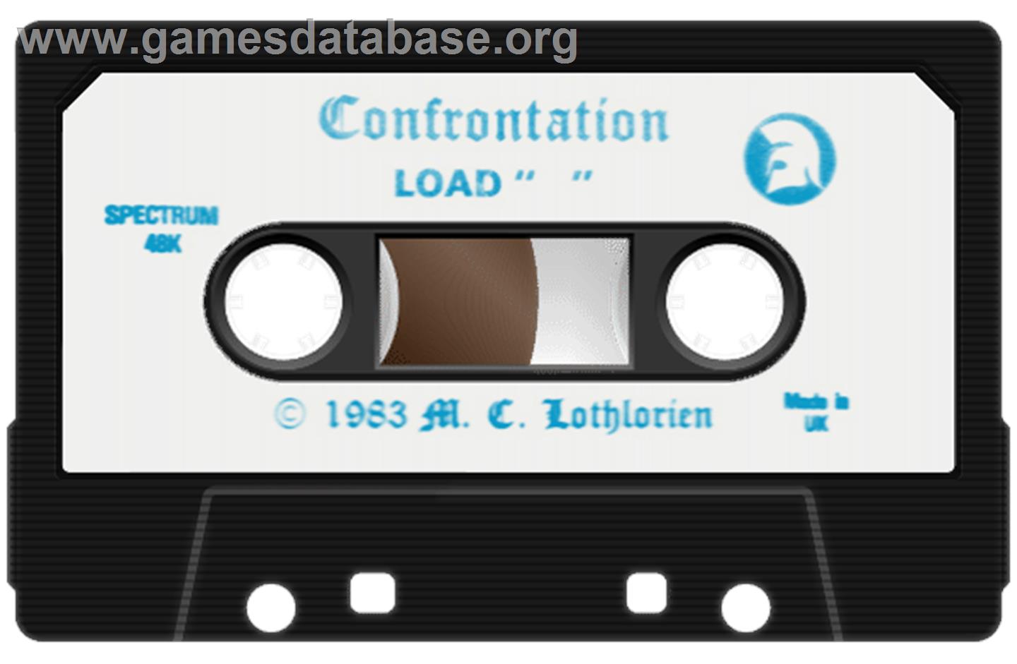 Confrontation - Sinclair ZX Spectrum - Artwork - Cartridge