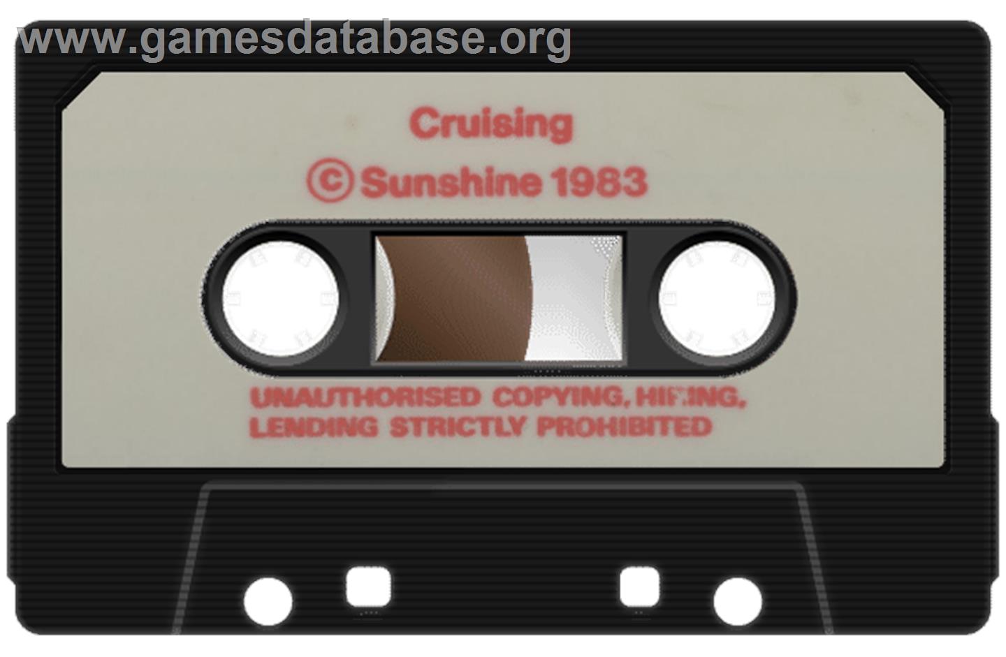 Cruising - Sinclair ZX Spectrum - Artwork - Cartridge