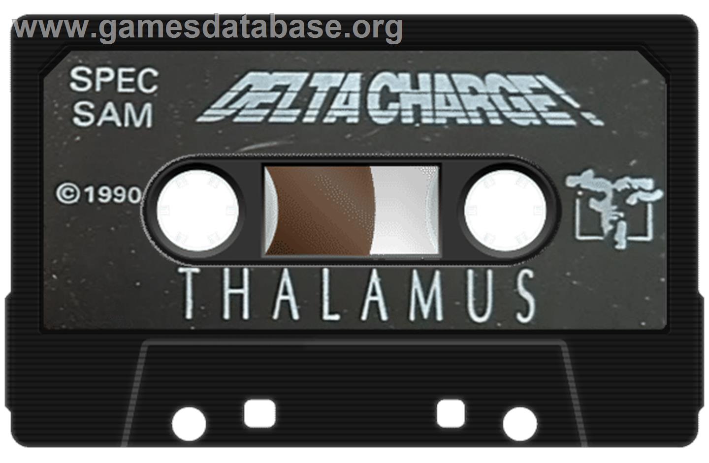 Delta Charge - Sinclair ZX Spectrum - Artwork - Cartridge