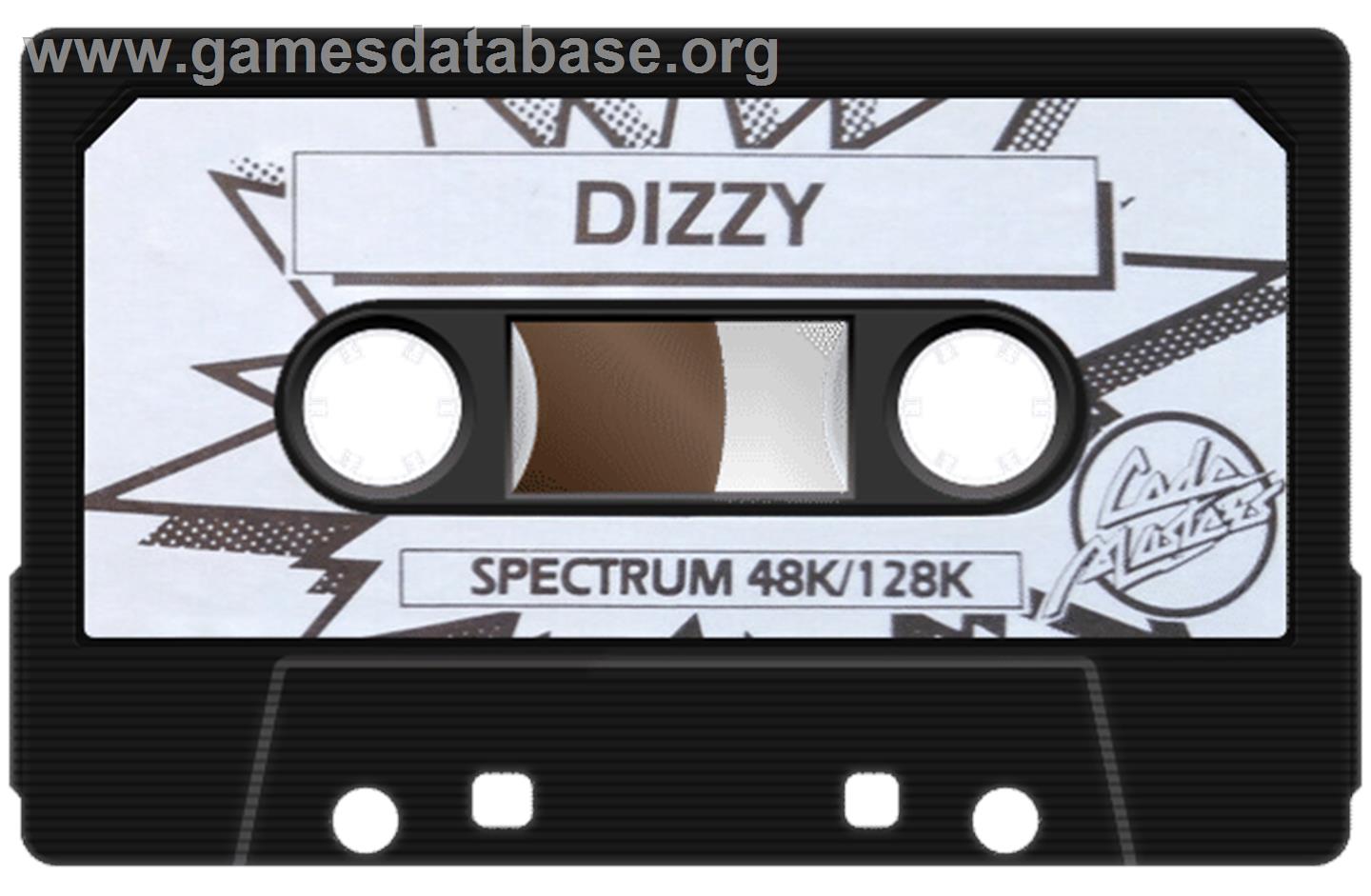 Dizzy - The Ultimate Cartoon Adventure - Sinclair ZX Spectrum - Artwork - Cartridge