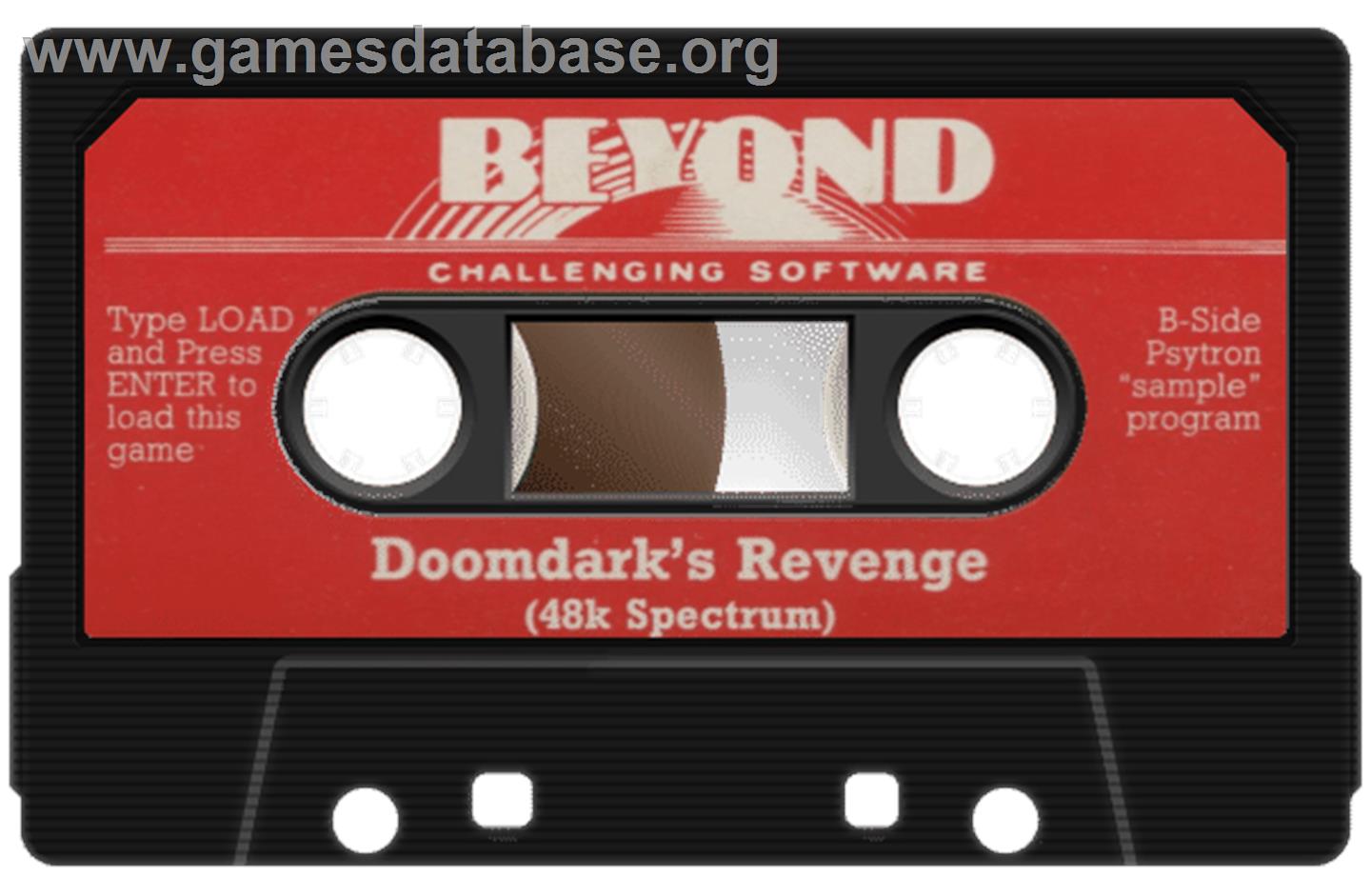 Doomdark's Revenge - Sinclair ZX Spectrum - Artwork - Cartridge