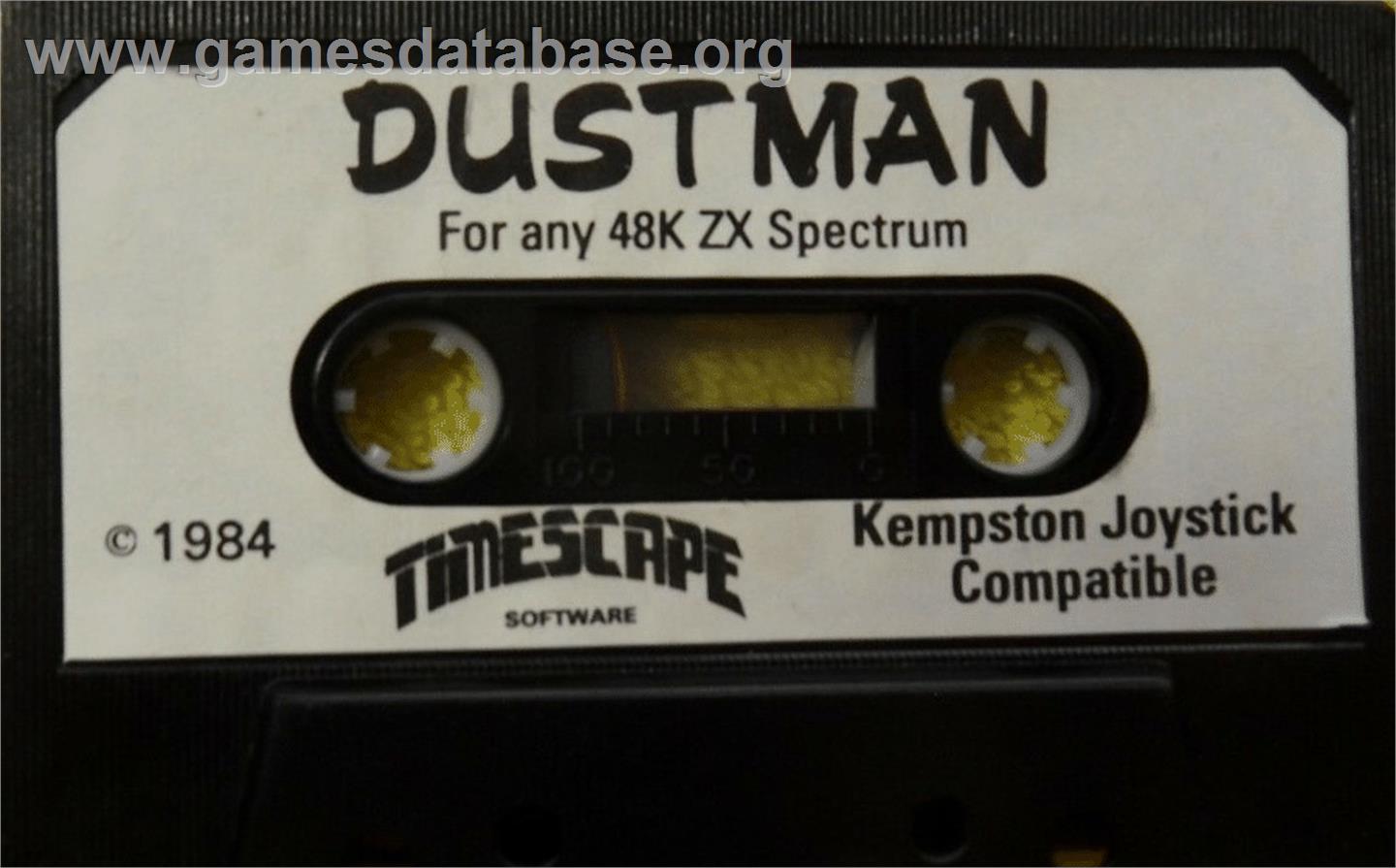 Dustman - Sinclair ZX Spectrum - Artwork - Cartridge