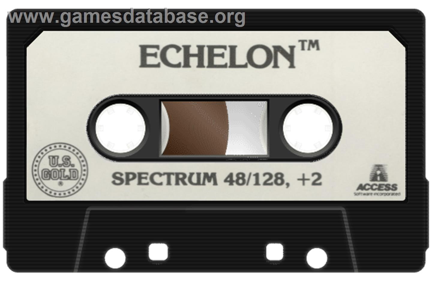 Echelon - Sinclair ZX Spectrum - Artwork - Cartridge