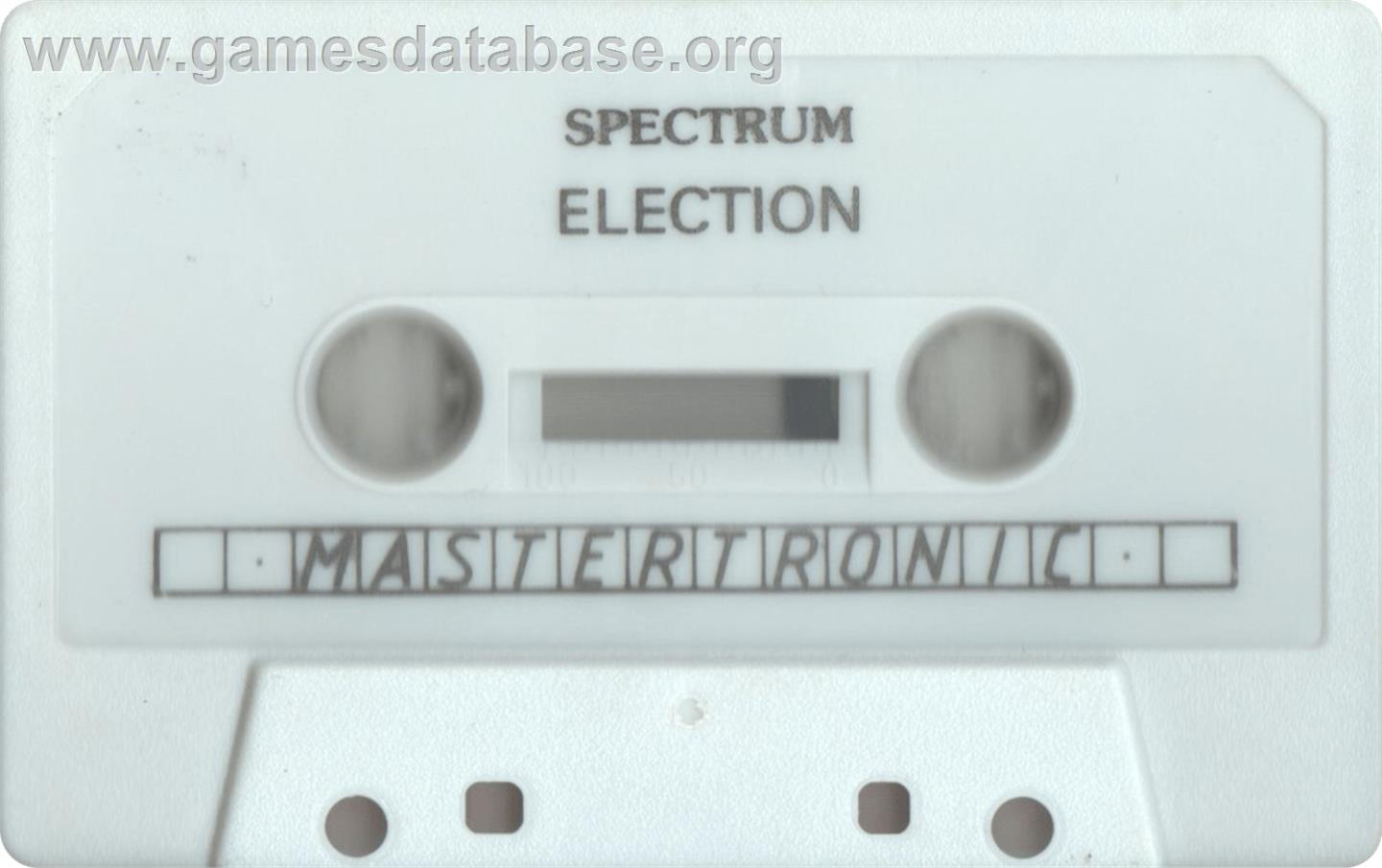 Election - Sinclair ZX Spectrum - Artwork - Cartridge
