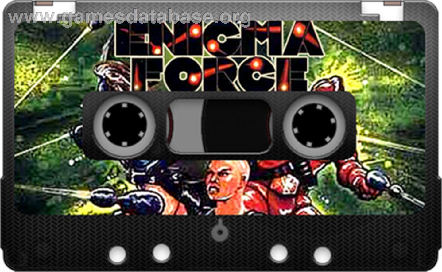 Enigma Force - Sinclair ZX Spectrum - Artwork - Cartridge