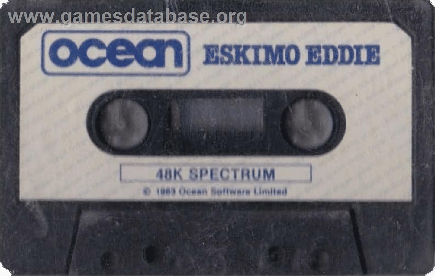 Eskimo Eddie - Sinclair ZX Spectrum - Artwork - Cartridge