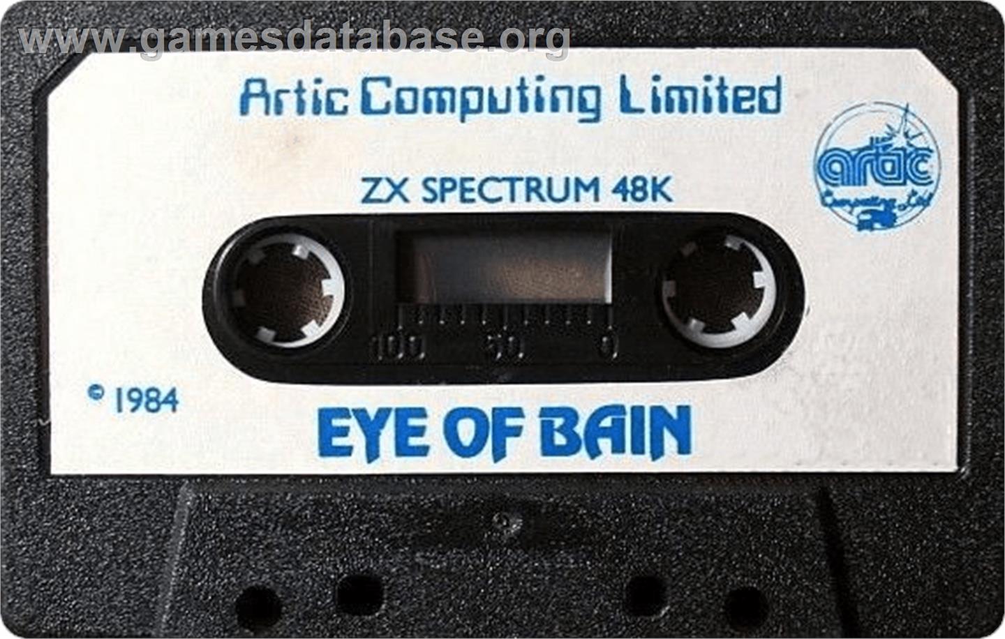 Eye of Bain - Sinclair ZX Spectrum - Artwork - Cartridge