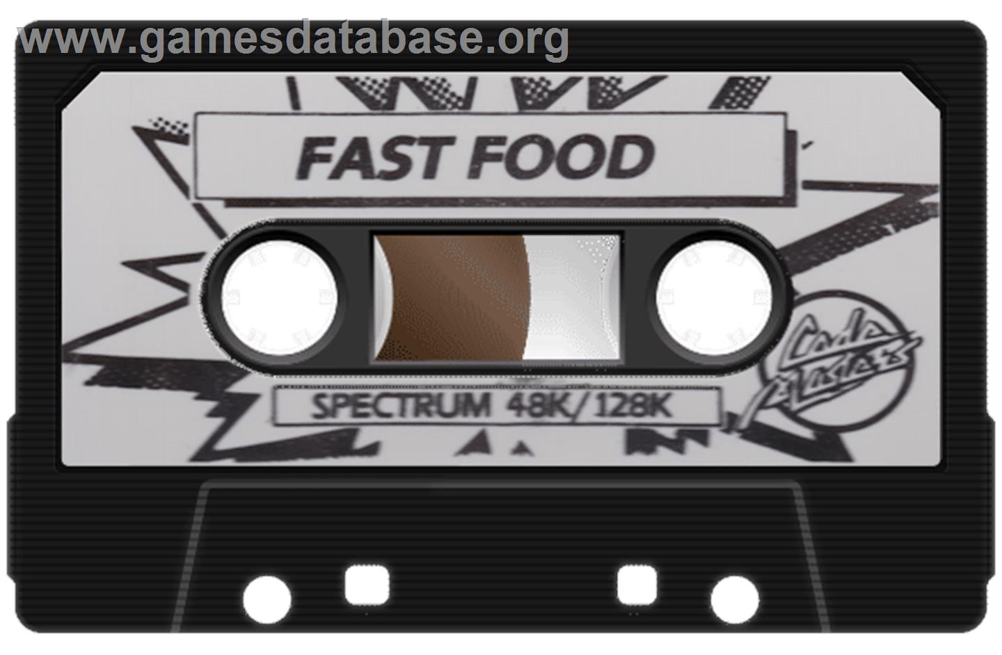 Fast Food - Sinclair ZX Spectrum - Artwork - Cartridge