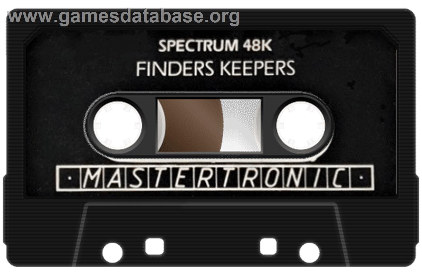 Finders Keepers - Sinclair ZX Spectrum - Artwork - Cartridge
