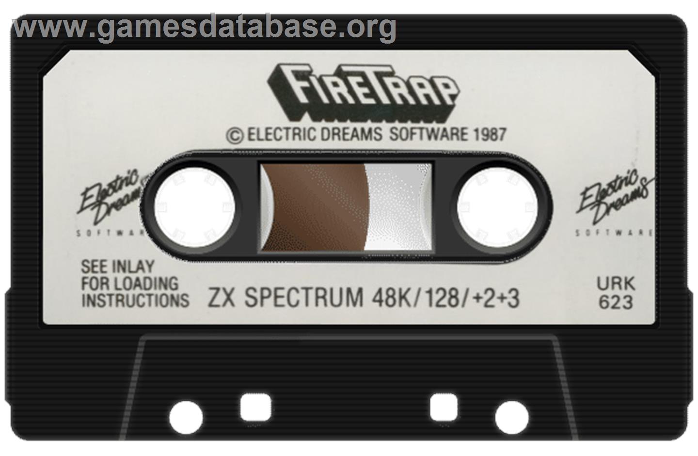 Fire Trap - Sinclair ZX Spectrum - Artwork - Cartridge