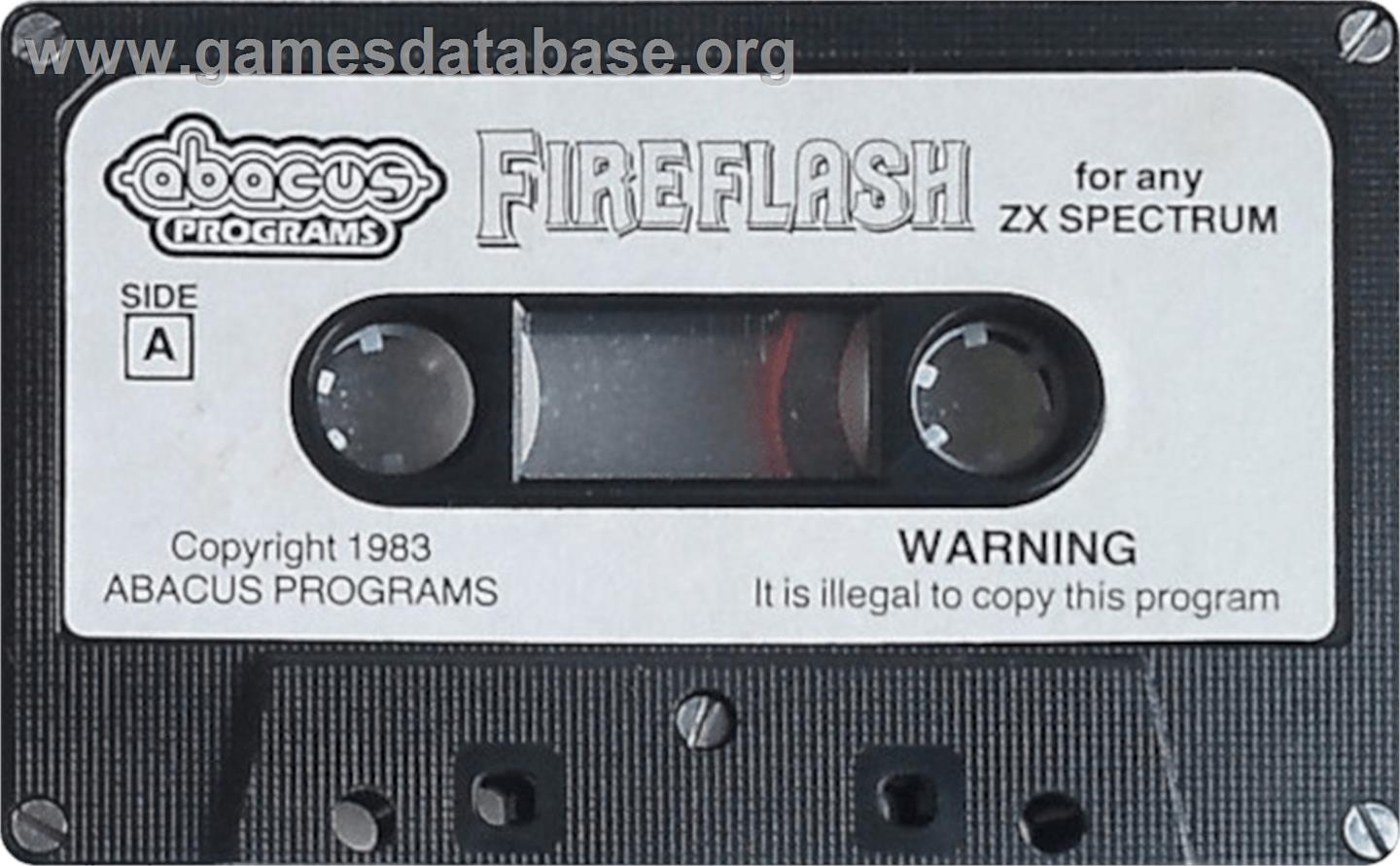 Fireflash - Sinclair ZX Spectrum - Artwork - Cartridge
