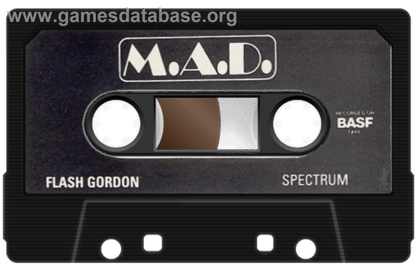 Flash Gordon - Sinclair ZX Spectrum - Artwork - Cartridge