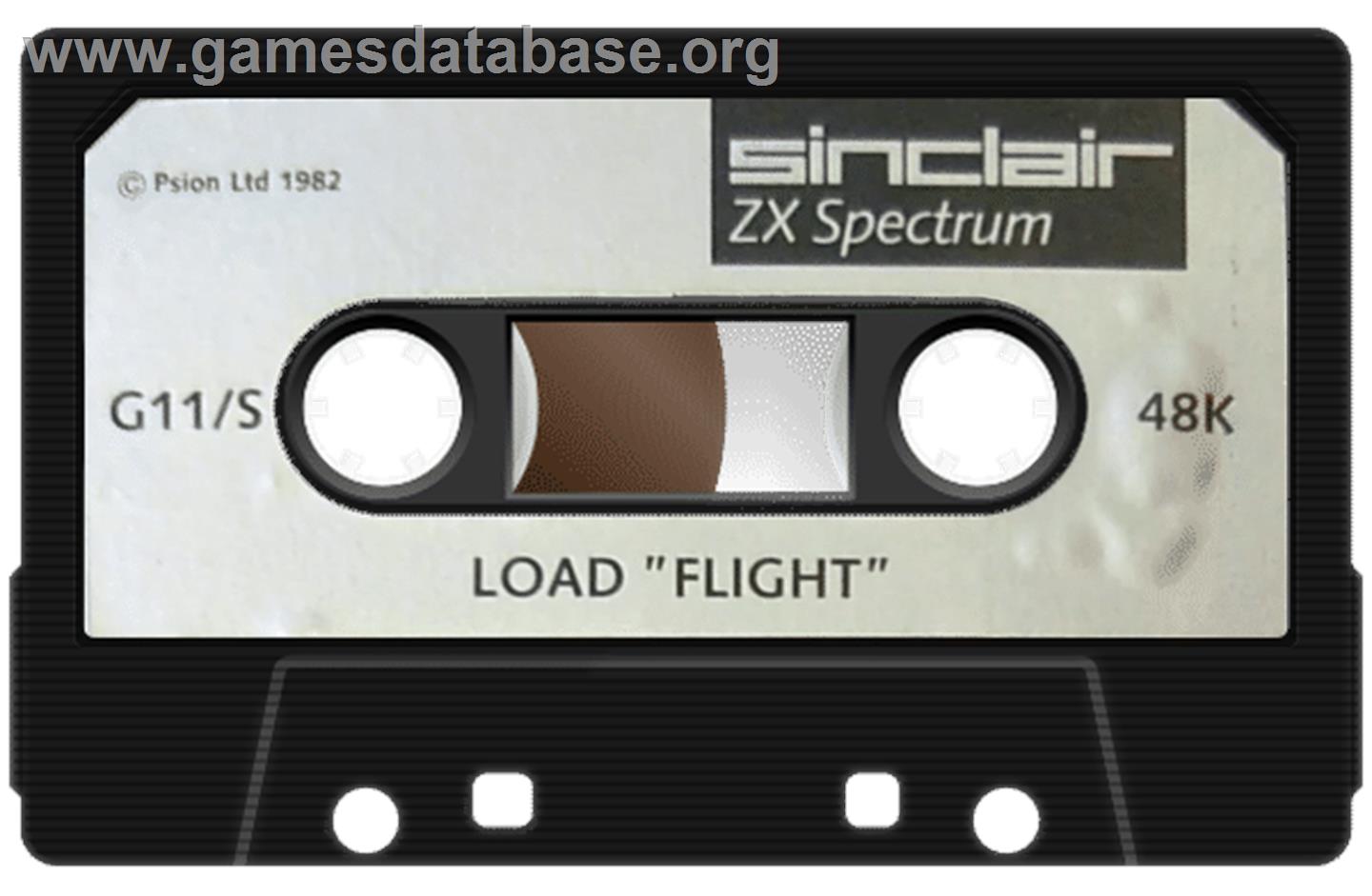 Flight Simulation - Sinclair ZX Spectrum - Artwork - Cartridge