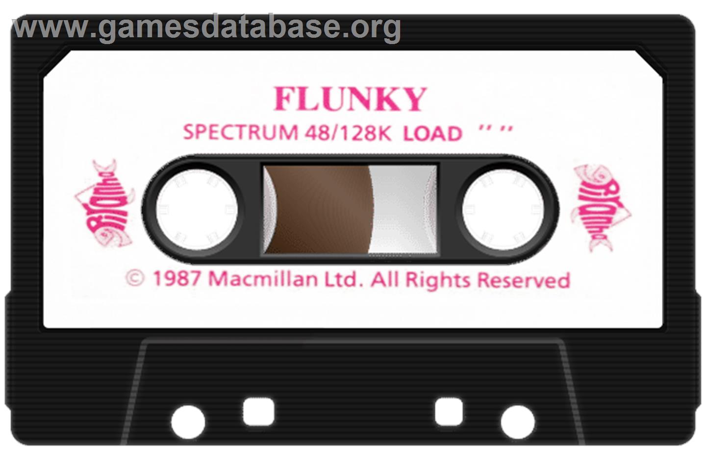 Flunky - Sinclair ZX Spectrum - Artwork - Cartridge