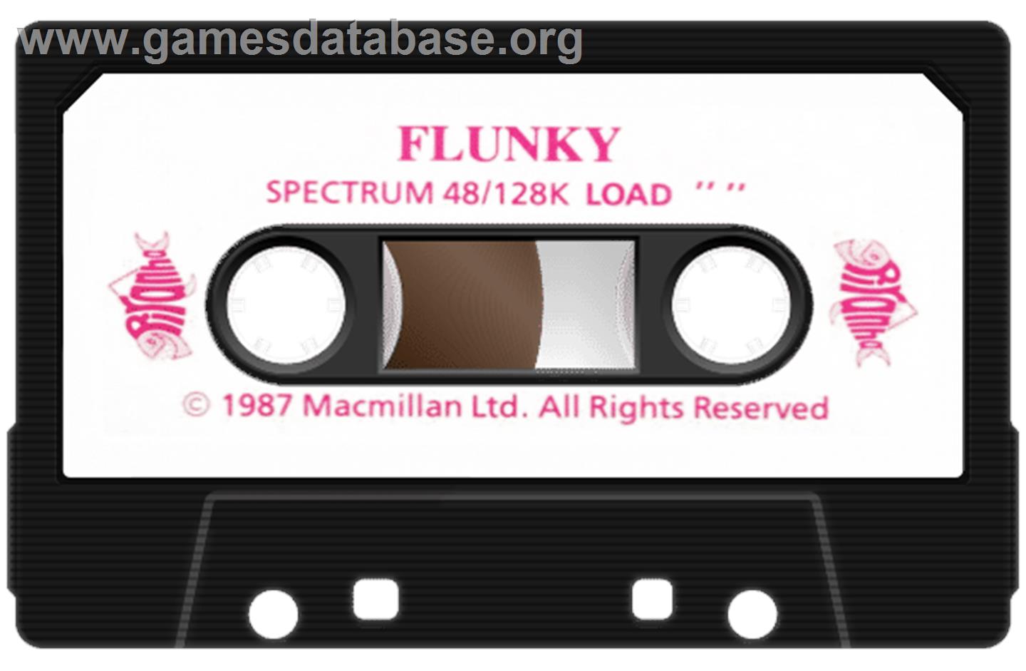 Flunky - Sinclair ZX Spectrum - Artwork - Cartridge