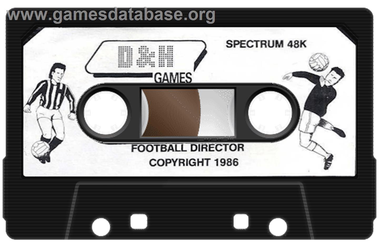 Football Director - Sinclair ZX Spectrum - Artwork - Cartridge