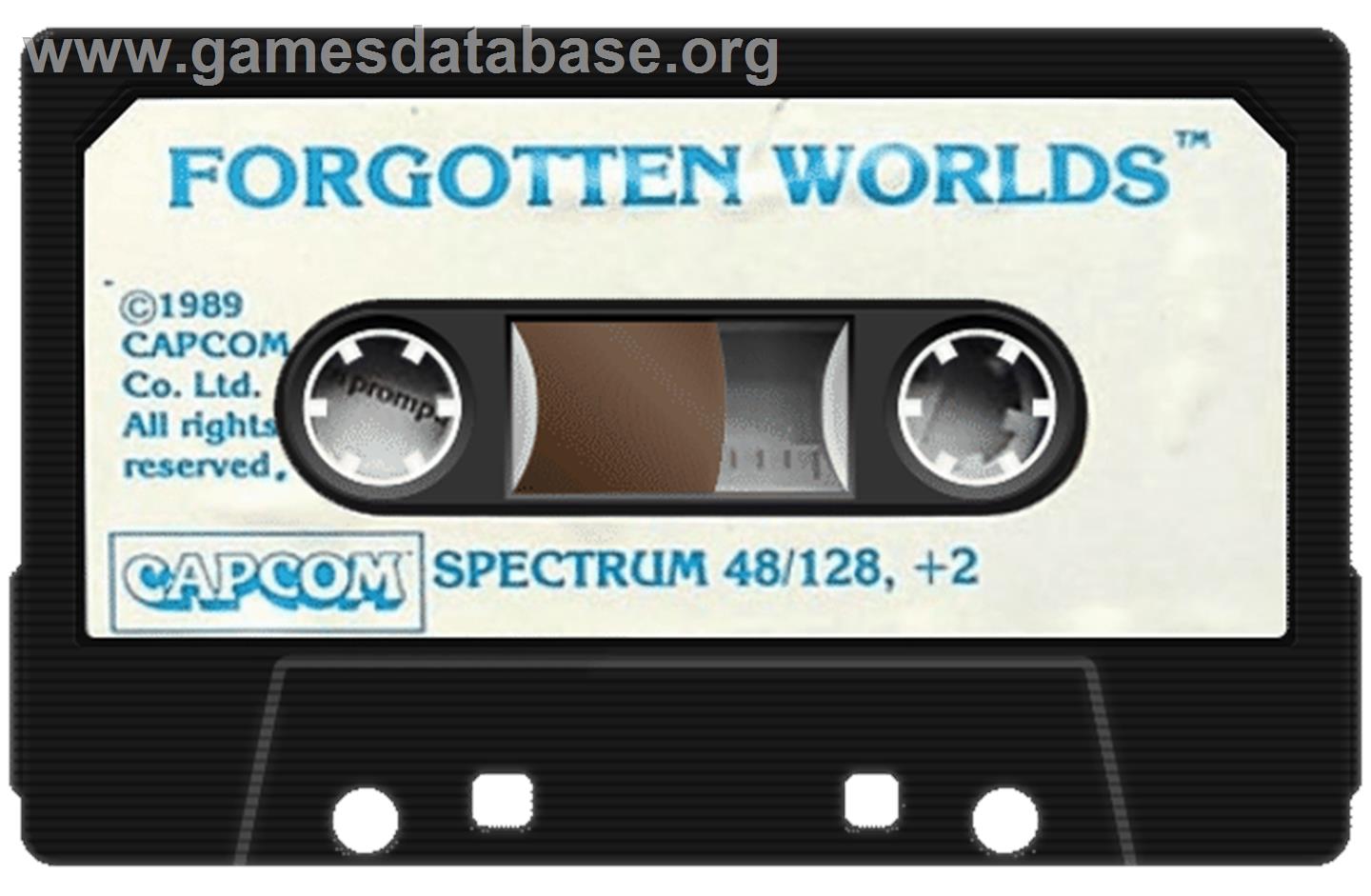 Forgotten Worlds - Sinclair ZX Spectrum - Artwork - Cartridge