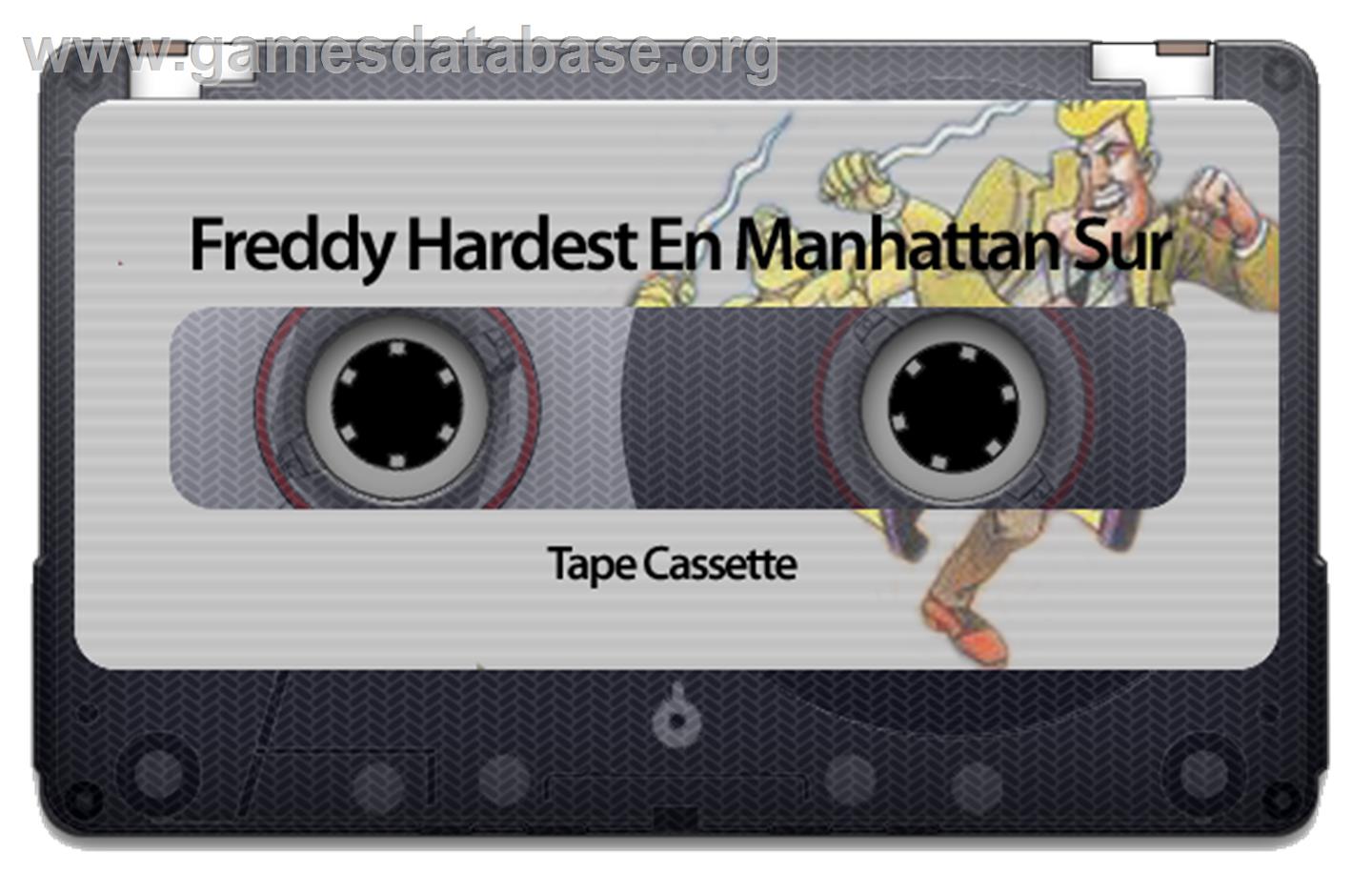 Freddy Hardest in South Manhattan - Sinclair ZX Spectrum - Artwork - Cartridge
