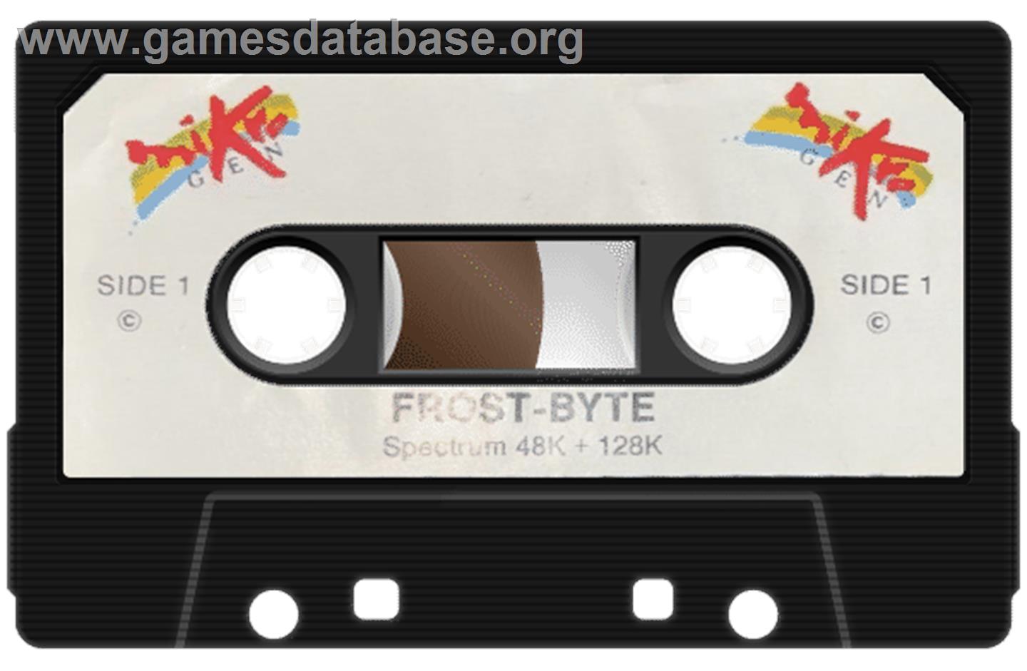 Frost Byte - Sinclair ZX Spectrum - Artwork - Cartridge