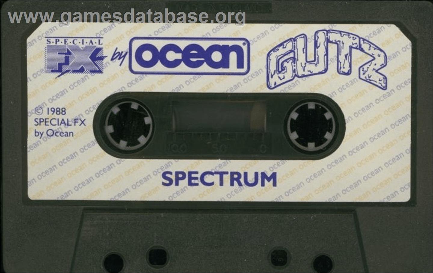 G.U.T.Z. - Sinclair ZX Spectrum - Artwork - Cartridge