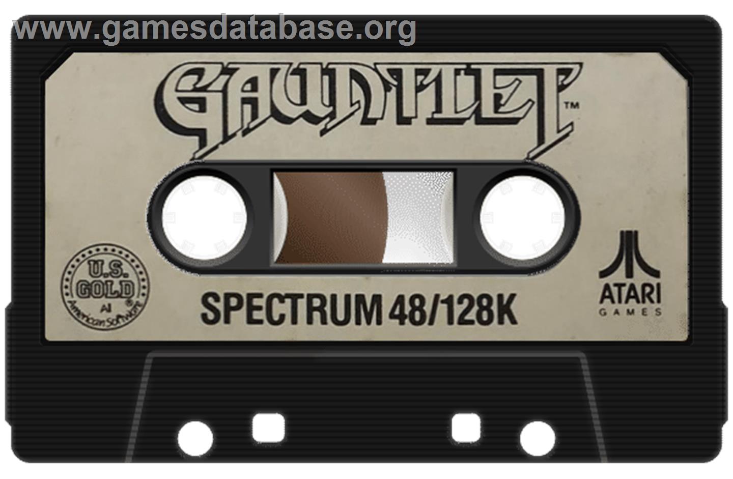 Gauntlet - Sinclair ZX Spectrum - Artwork - Cartridge