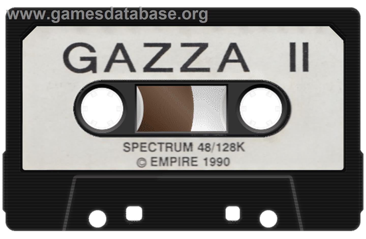 Gazza II - Sinclair ZX Spectrum - Artwork - Cartridge