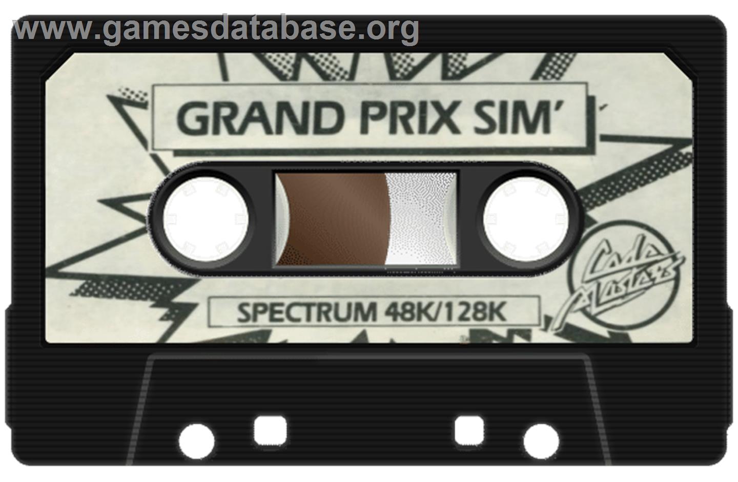 Grand Prix Simulator - Sinclair ZX Spectrum - Artwork - Cartridge