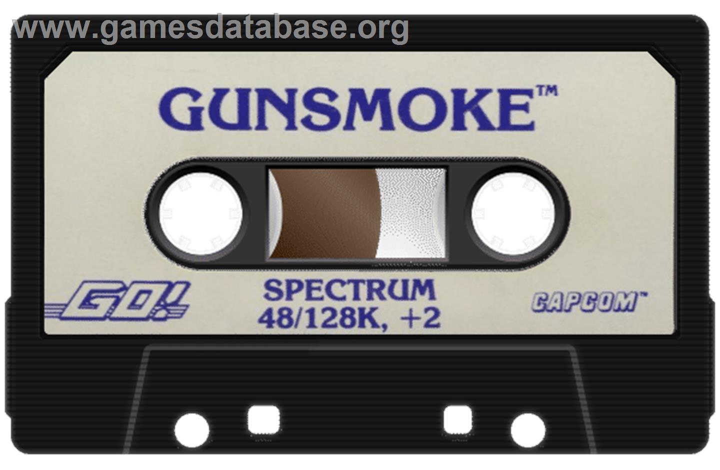 Gun.Smoke - Sinclair ZX Spectrum - Artwork - Cartridge