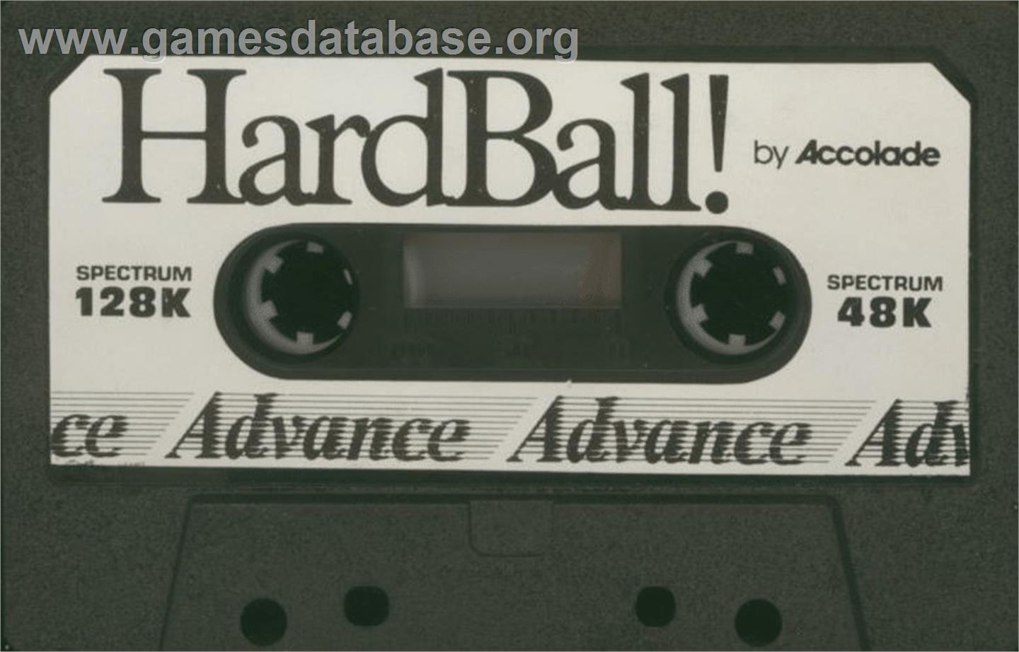 HardBall! - Sinclair ZX Spectrum - Artwork - Cartridge