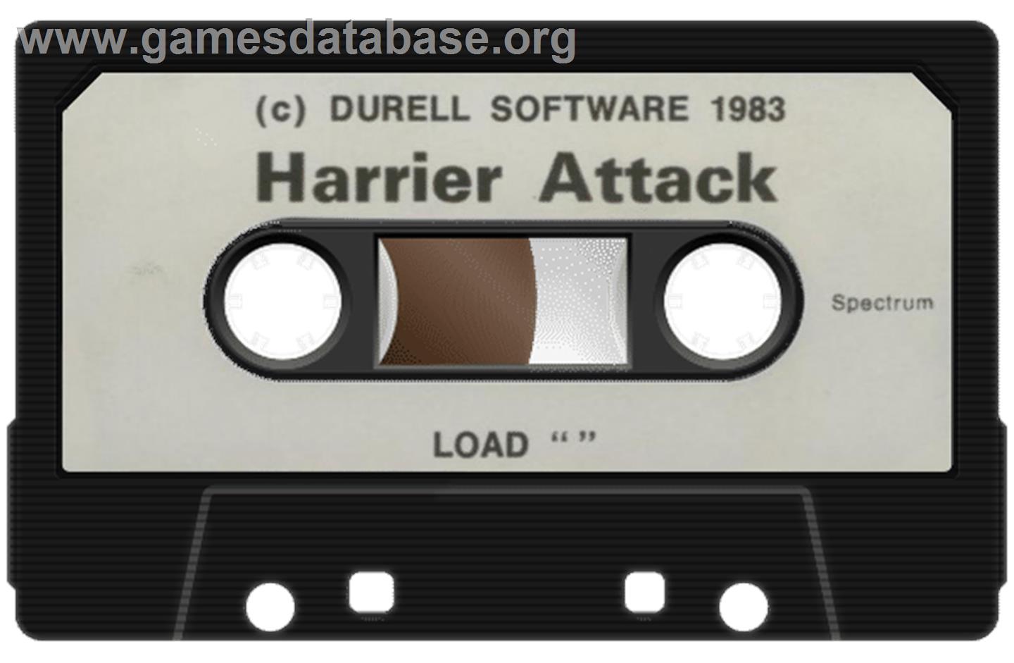 Harrier Attack - Sinclair ZX Spectrum - Artwork - Cartridge