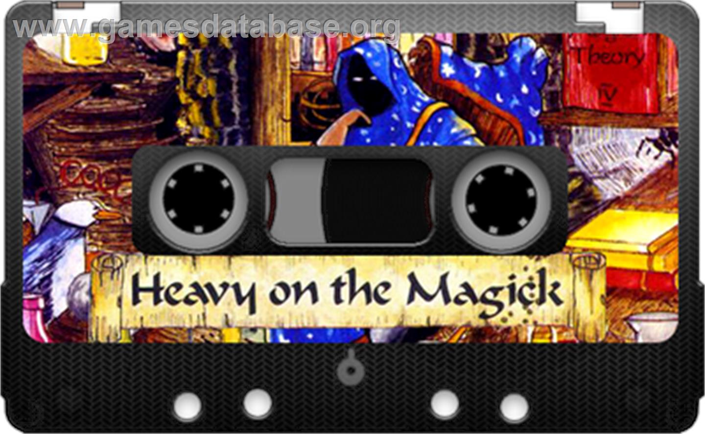 Heavy on the Magick - Sinclair ZX Spectrum - Artwork - Cartridge