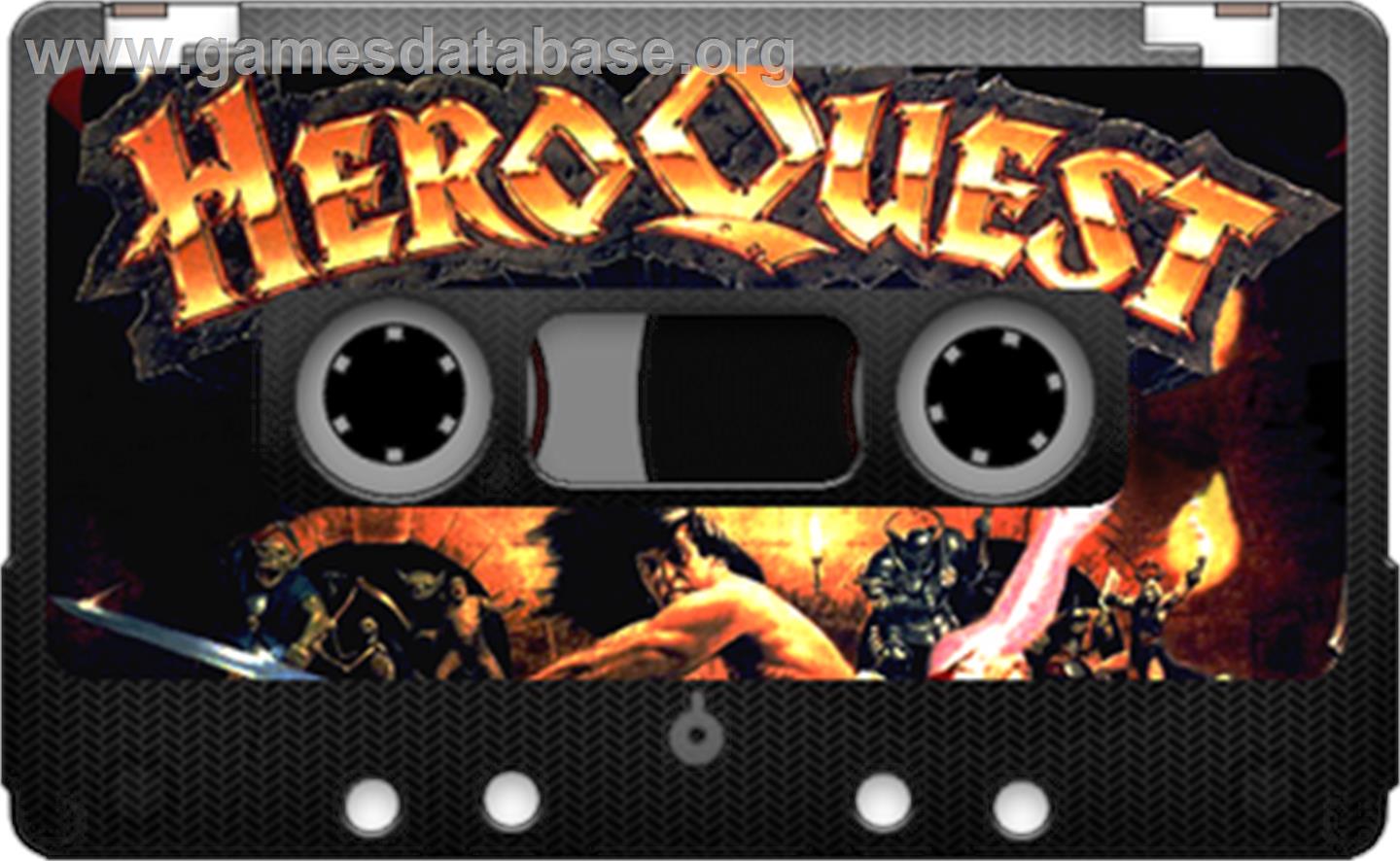 Hero Quest: Return of the Witch Lord - Sinclair ZX Spectrum - Artwork - Cartridge