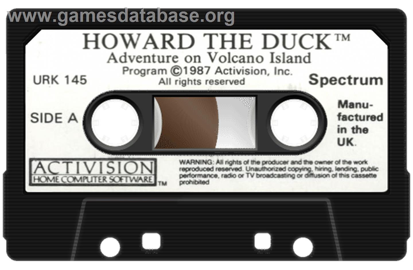 Howard the Duck - Sinclair ZX Spectrum - Artwork - Cartridge