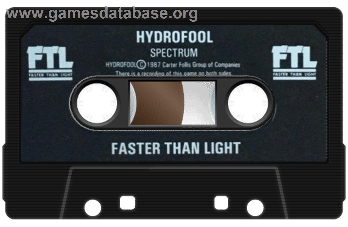Hydrofool - Sinclair ZX Spectrum - Artwork - Cartridge